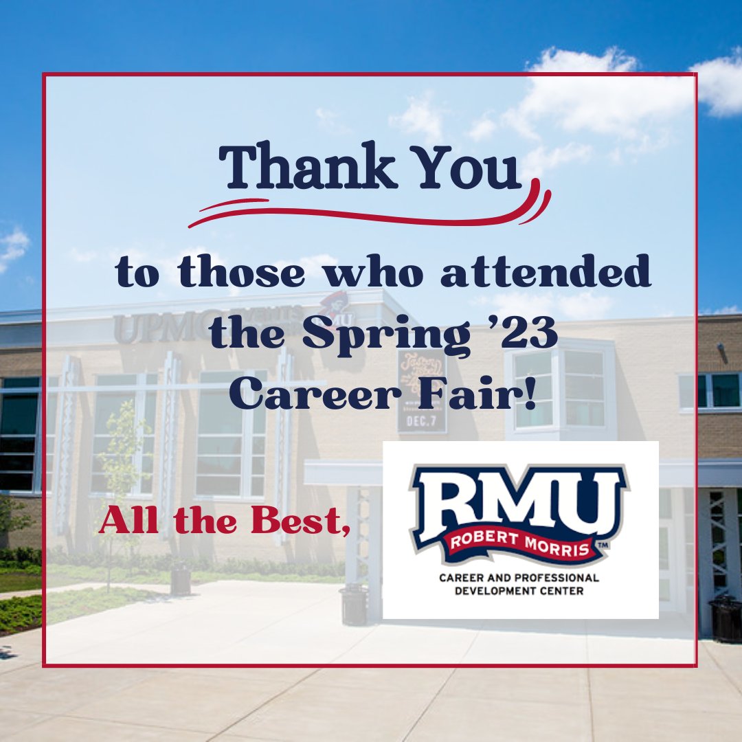 Thank you for making the Spring '23 Career Fair a success! 🎉