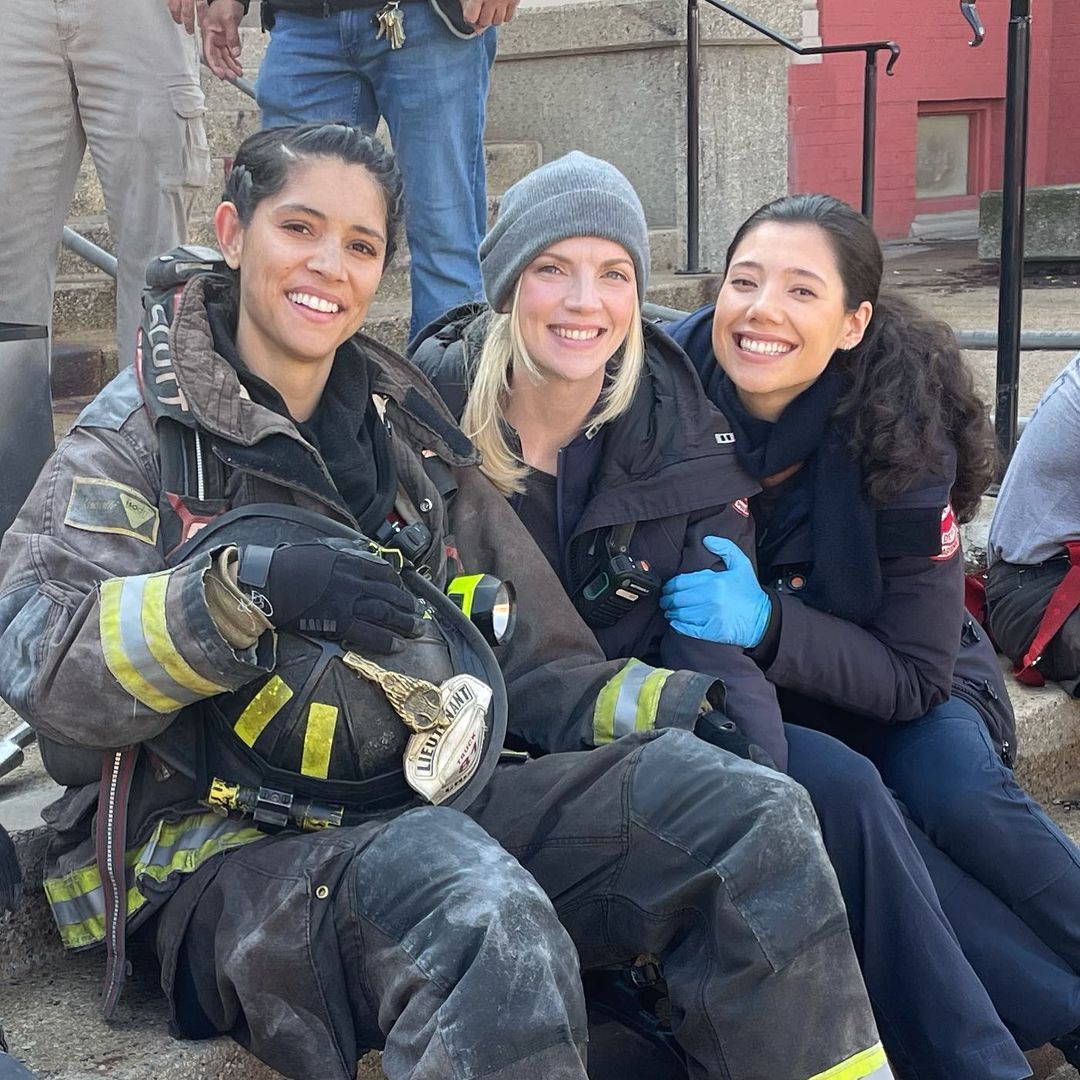 nbc's tweet photo. #OneChicago besties for the resties. 😮‍💨 https://t.co/GHozfA4PLB