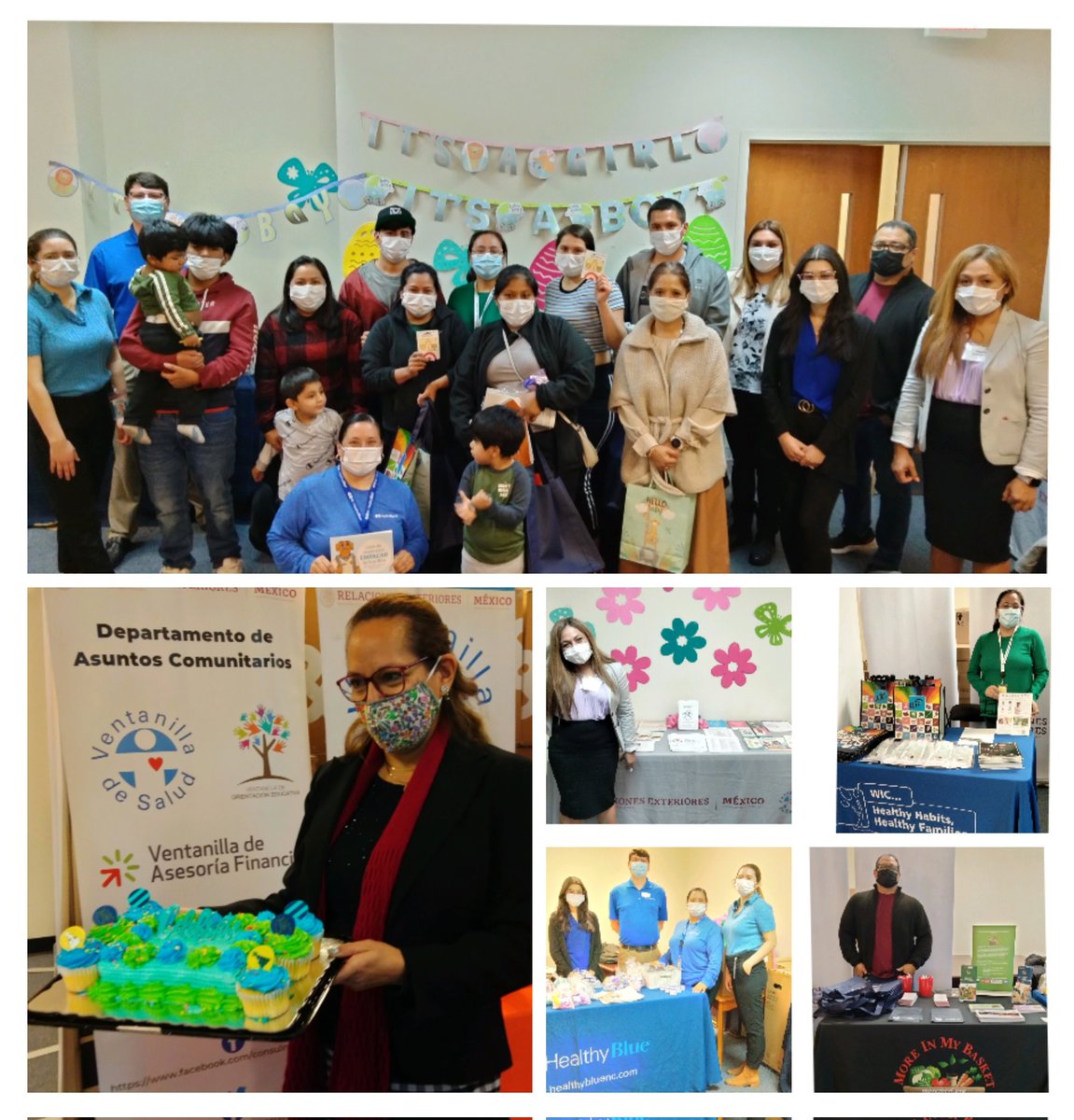 ConsulMexRlm's tweet photo. ¿Es niña o niño?👧👦

Tuvimos Baby Shower educacional para informar sobre lactancia, alimentacion, hábitos de sueño y cuidados de nacimiento, a los ya padres y futuros padres🙈

@SRE_mx
@EmbamexEUA
@IME_SRE
@luisgure

@UNC; @BlueCrossNC; @WellCareHealth; @morefoodorg https://t.co/3y2Z84l7ls
