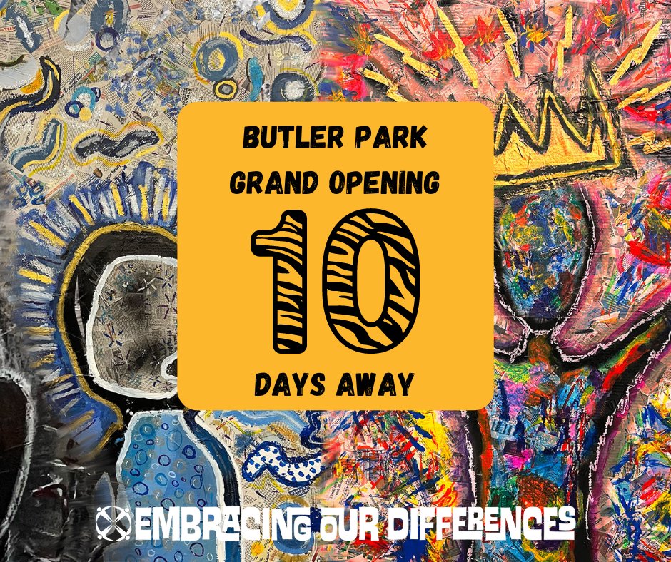 Mark your calendars! Our Exhibit Grand Opening at Butler Park in <a href="/CityofNorthPort/">North Port, Florida</a> is just 10 days away! We hope that you will join us on March 25th to celebrate 20 years of #embracingkindness 🎨