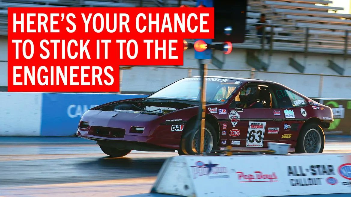 grm_mag's tweet photo. If you've ever sworn vengeance against the engineers who designed your car, here's your chance to compete against them. https://t.co/mYpxN4D6Ib
📷 Dave Green
#2000Challenge #Pontiac #Fiero #LowBuckRacing https://t.co/3CvLVBsBE7