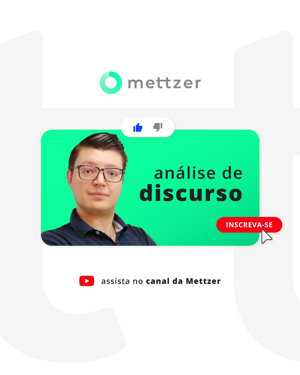 Mettzer's tweet photo. O Prof. Marcos Costa vai te explicar a análise de discurso como uma metodologia de pesquisa para ajudar no seu trabalho.

O link é esse aqui: https://t.co/9vnGD4ErlE https://t.co/yP4MqbO0Qw