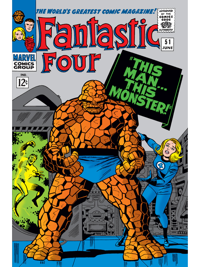 Classic Marvel Comics on Twitter "Fantastic Four 51 cover dated June