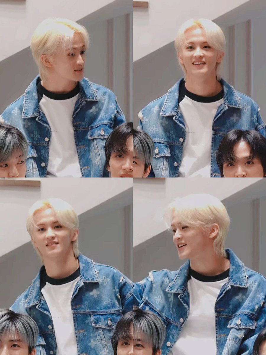 Mark always looks so good in denim 🫠🤍
