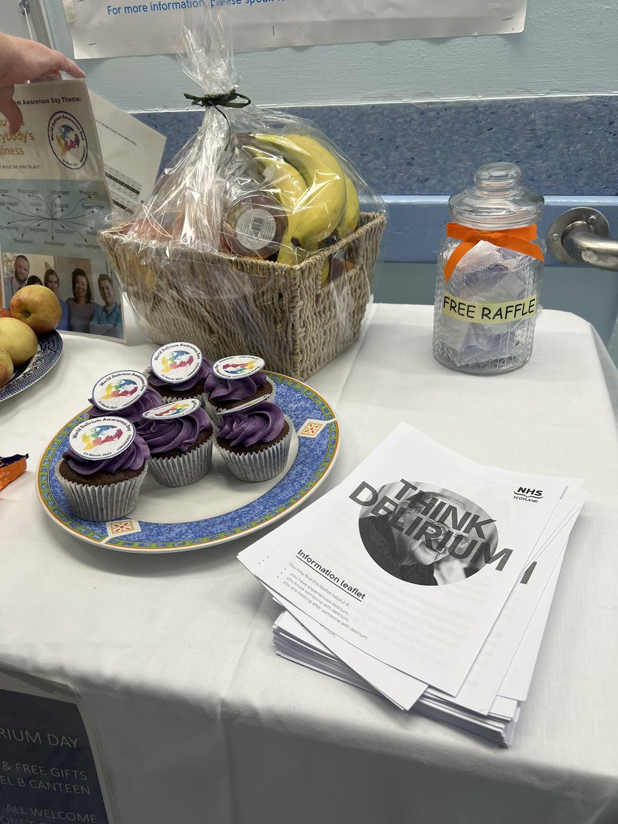 ali_craig23's tweet photo. SCN Hynes and staff in H South IRH promoting #WDAD2023 &amp; #foodfluidandnutritionweek with healthy snacks and some treats. @ClareClarehynes @LouiseWatsonAHP @NHSGGC https://t.co/TTn0m5Hd2l