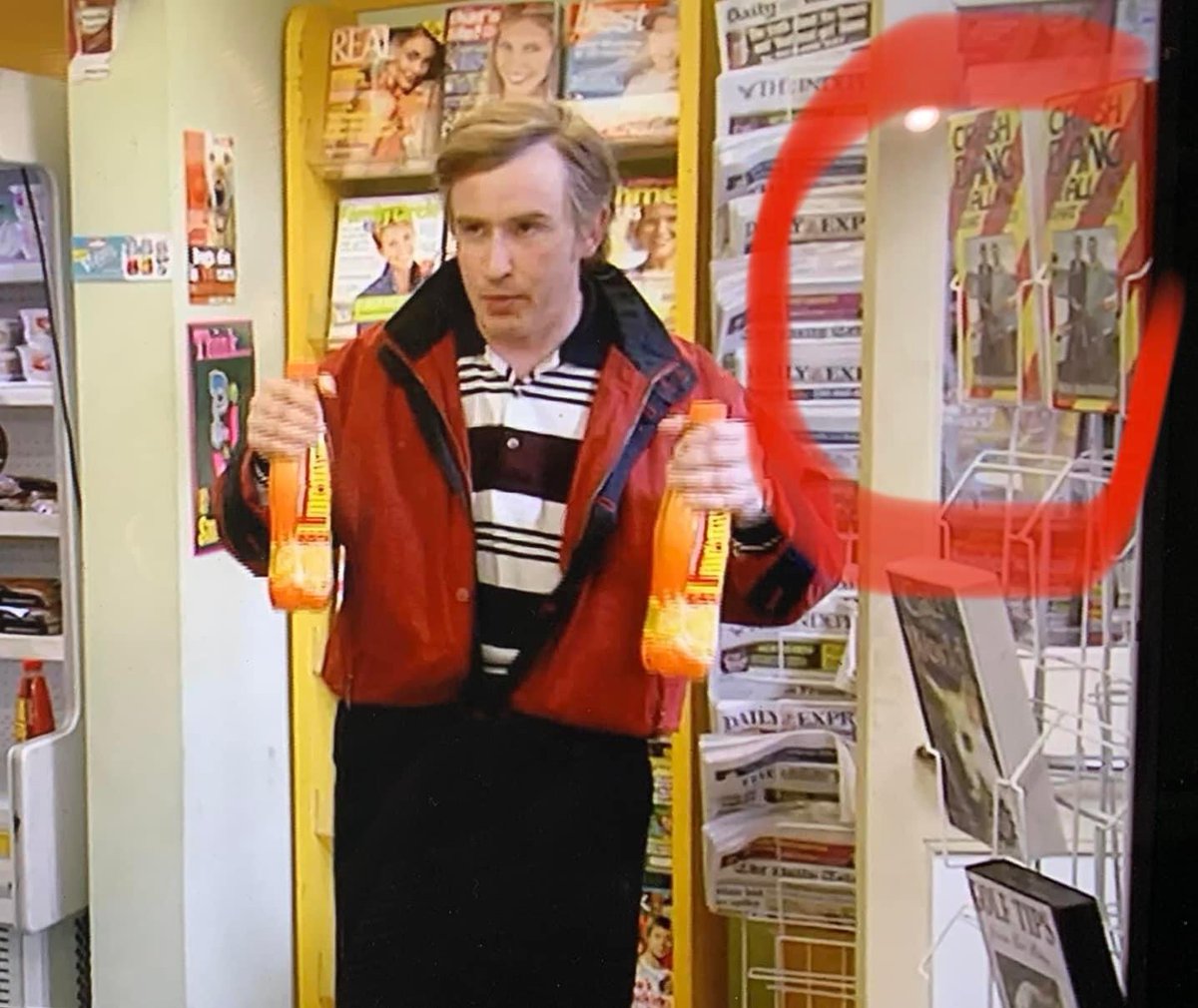 mrdavidjwilson's tweet photo. Can’t believed I missed this easter egg ! #aha #alanpartridge #crashbangwallop https://t.co/JeNBZkk9w4