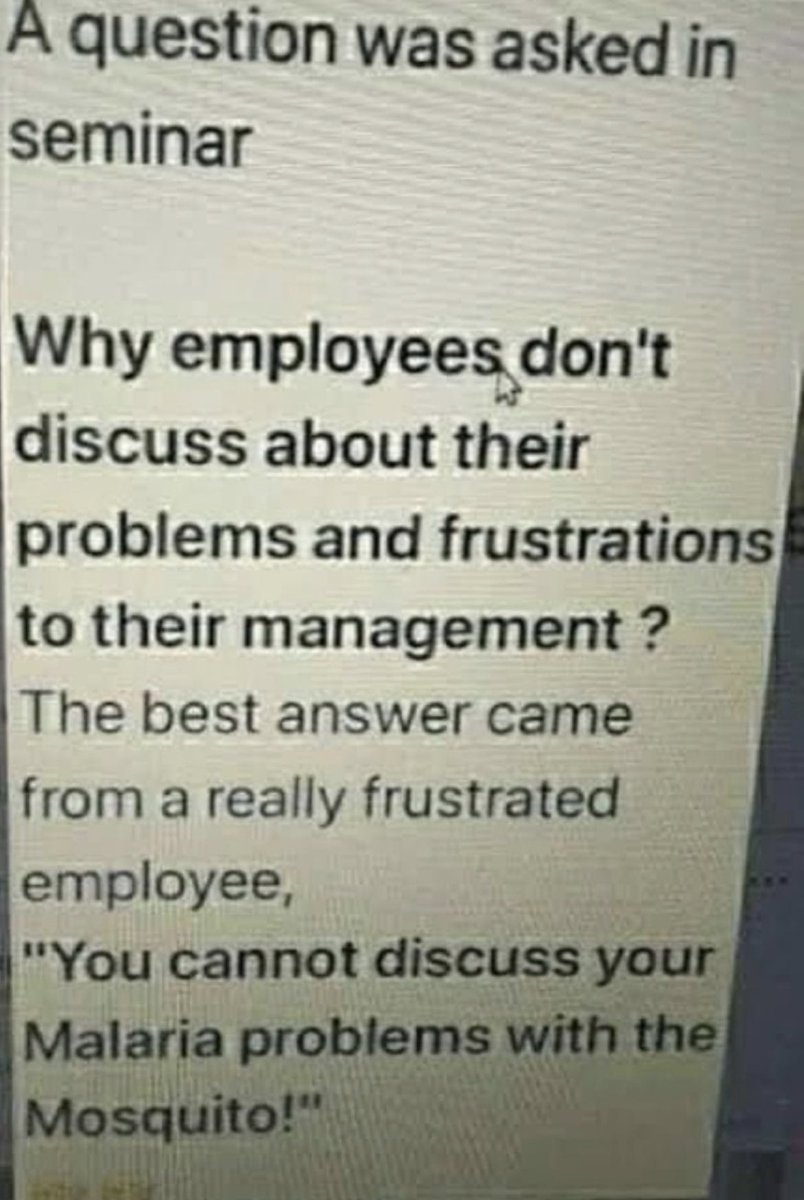 Leaders declare speak-up culture and often wonder about low engagement levels of their employees - this picture says it all