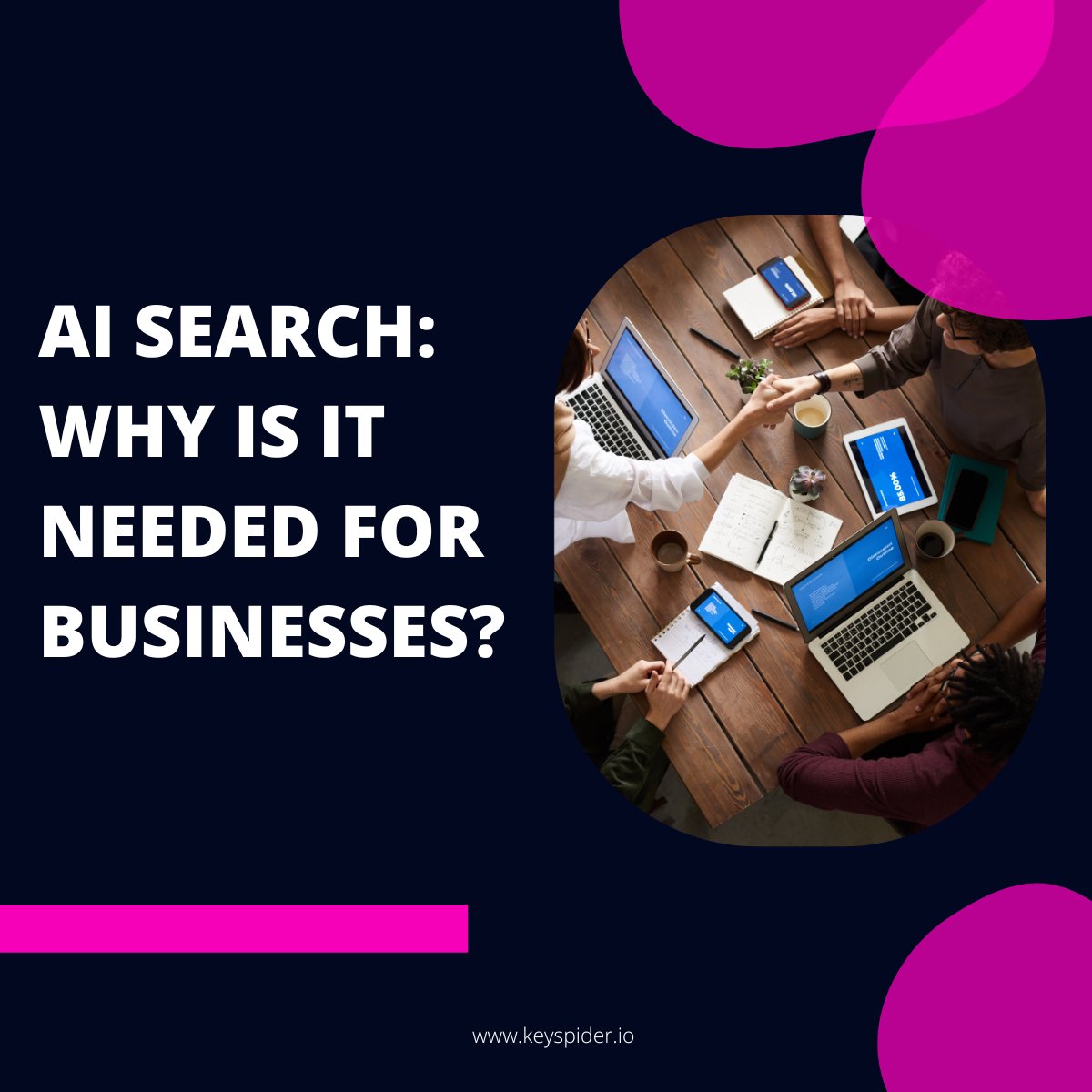 keyspidersearch's tweet photo. AI-powered search engines can process vast amounts of data and provide relevant and personalized results, enabling businesses to make informed decisions faster! 
See more at : https://t.co/ECVEicaY8I

#aisearch #keyspider #enterprisesearch #searchengine https://t.co/qkF8Krg6Bj