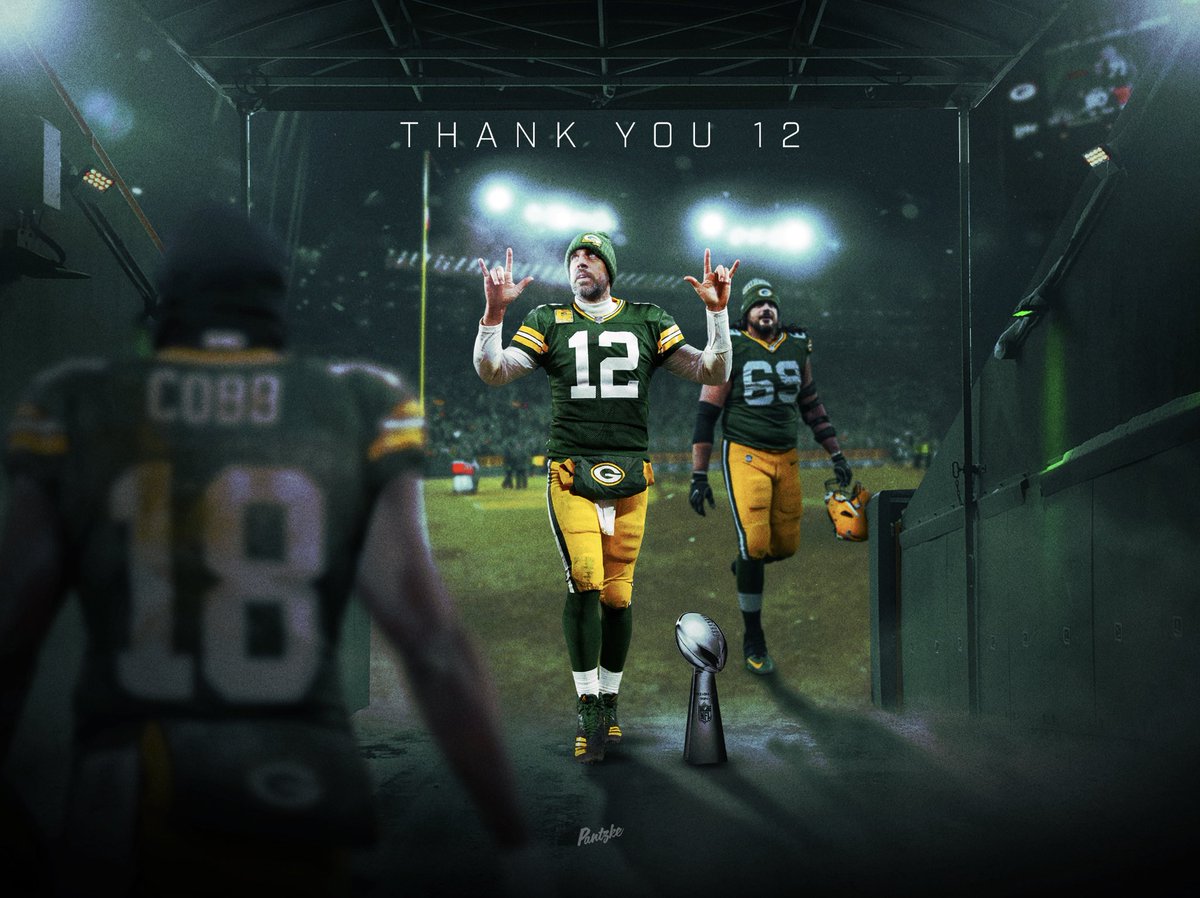 Mitch (@_pantzke) on Twitter photo “Nobody bled green and gold like me.”
- <a href="/AaronRodgers12/">Aaron Rodgers</a>
Thank you, 12
#GoPackGo // #PackersTwitter “Nobody bled green and gold like me.”
- <a href="/AaronRodgers12/">Aaron Rodgers</a>
Thank you, 12
#GoPackGo // #PackersTwitter