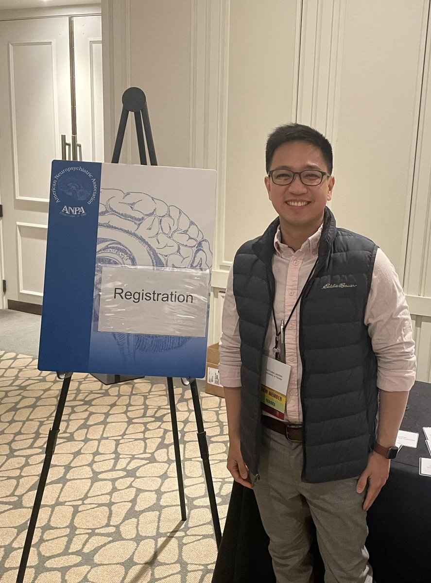 My 🧠 is so full today! Thanks so much for all the amazing talks at the #ANPA2023. As a physiatrist doing fellowship in #brainmedicine, I  have personally gained clinical pearls from the TBI session by Dr. Filley &amp; Dr. Gardner today!
#leukocentricapproach #interdisciplinarycare