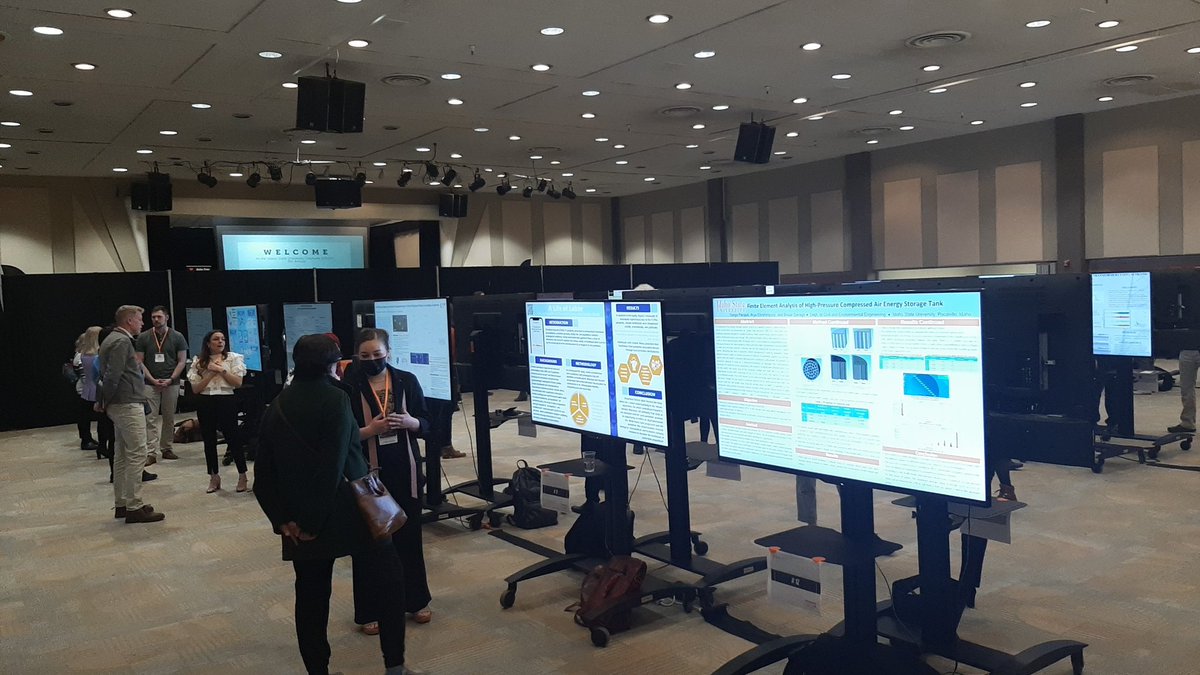 IdahoStateGrad's tweet photo. The SUB Ballroom is officially open for the GRS poster presentations! Come drop by and see our #gradbengals ! https://t.co/mdCCGAJmgd