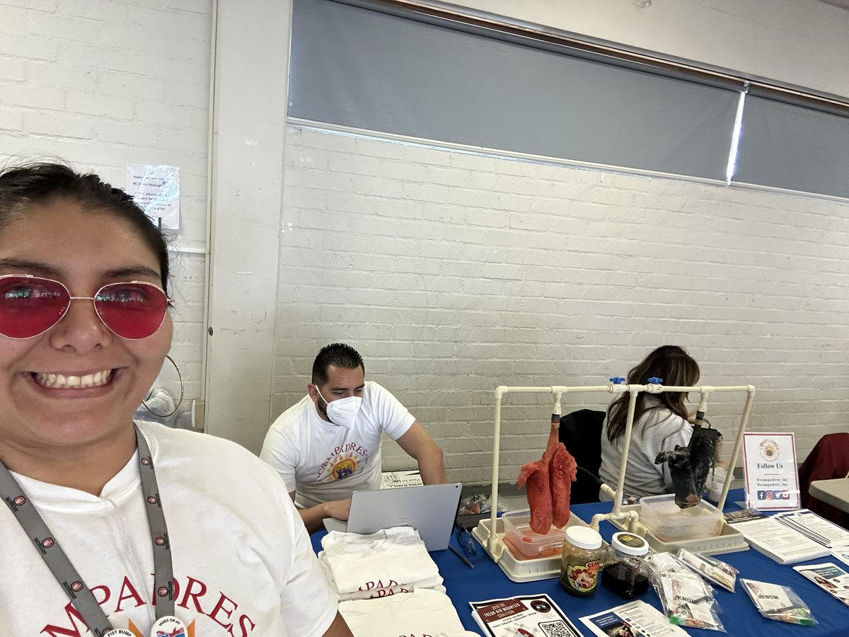Compadres_LAC's tweet image. Here at @mtsac , being a part of the Community Volunteer Fair and be part of all the amazing #resources many of the programs, like us, have to offer. A #healthierlifestyle does wonders to #yourwellbeing.

Learn more: cdc.gov/tobacco/index.…

#sayno #nicotinefree #communitymatters