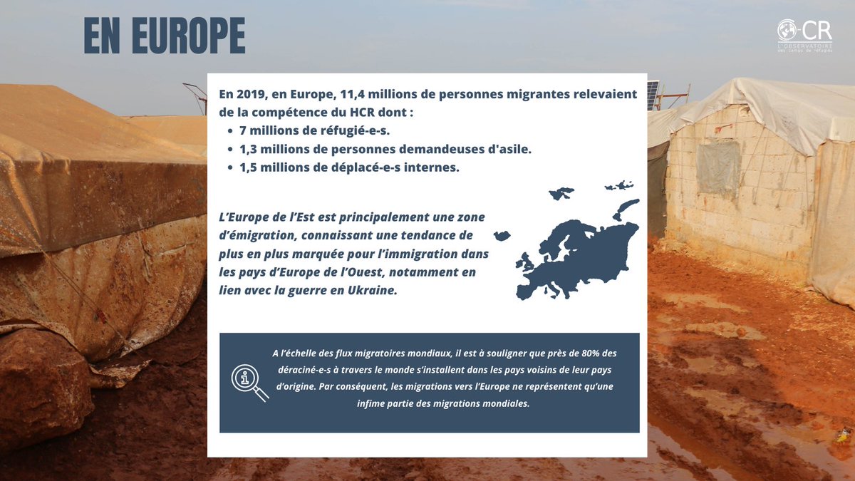ObsRefugies's tweet photo. 
🔵 L’OCR revient sur l’organisation des camps de réfugié-e-s dans le monde.

ℹ️ Plus d’informations dans ce post.
#camps #réfugiés #Europe #Afrique #ANMO https://t.co/yvne2AEPRH