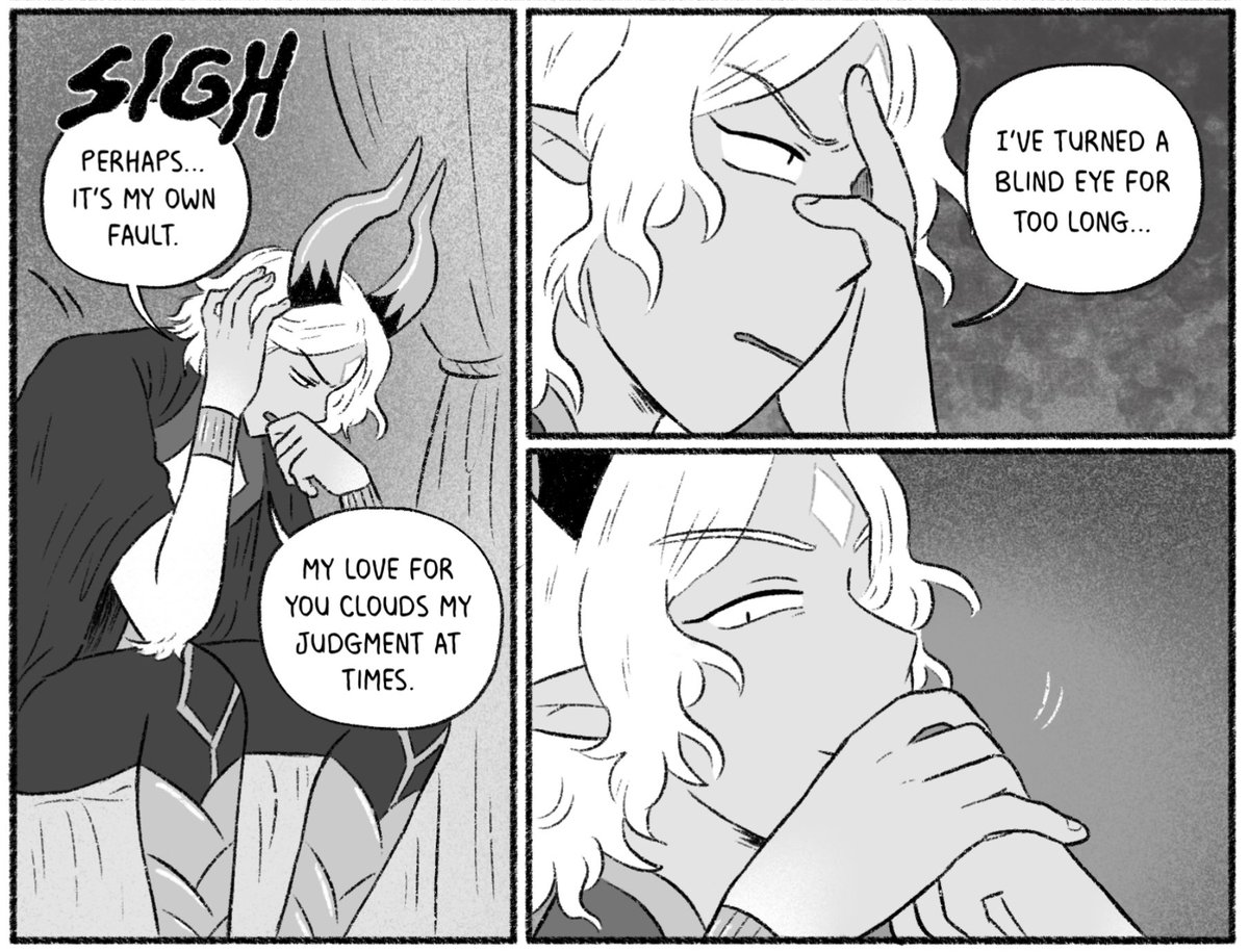 ✨Page 358 of Sparks is up!✨
I really like the Vasilis faces on this page… serving abusive narcissist looks 

✨https://t.co/6EPsCctVBS
✨Tapas https://t.co/WIBUYs8WxP
✨Support & read 100+ pages ahead https://t.co/Pkf9mTOqIX 