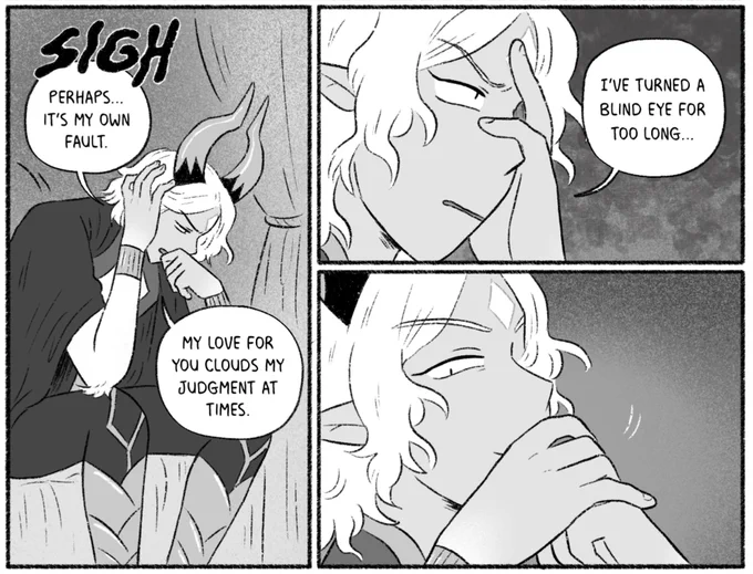 ✨Page 358 of Sparks is up!✨
I really like the Vasilis faces on this page… serving abusive narcissist looks 

✨https://t.co/6EPsCctVBS
✨Tapas https://t.co/WIBUYs8WxP
✨Support &amp; read 100+ pages ahead https://t.co/Pkf9mTOqIX 