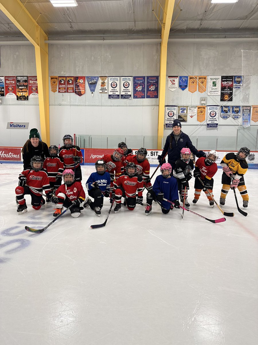 Special moment starting Hoc’Kwe (Girls Indigenous Hockey Mentorship Program) at the LNHL - Little Native Hockey League-today with Armstrong Hockey. There is amazing talent in the Indigenous community and I’m honored to be a leader, paving the way for more inclusion in our sport