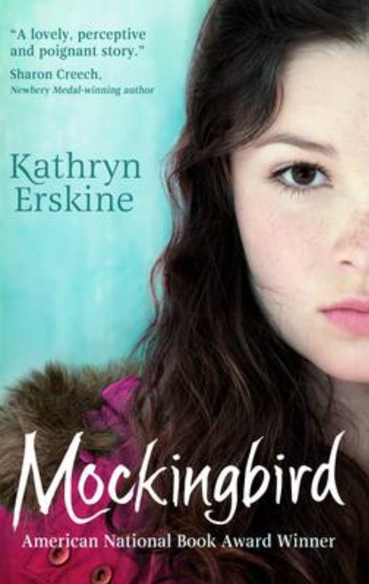 Celebrating #NeurodiversityWeek with today's book recommendation from #CastleCourtEnglish, 'Mockingbird' by Kathryn Erskine - a beautiful read that captures the world of a young girl with asperger's syndrome coping with the loss of her brother. #mustread #mockingbird