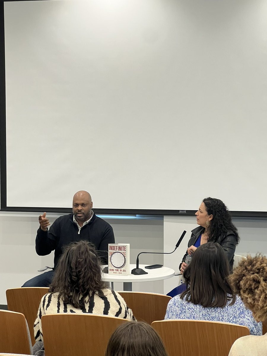 Amazing presentation for an even better book - Indefinite: Doing Time in Jail 🔥 @MLWalker1906 @nvancleve @WatsonInstitute @BrownSociology