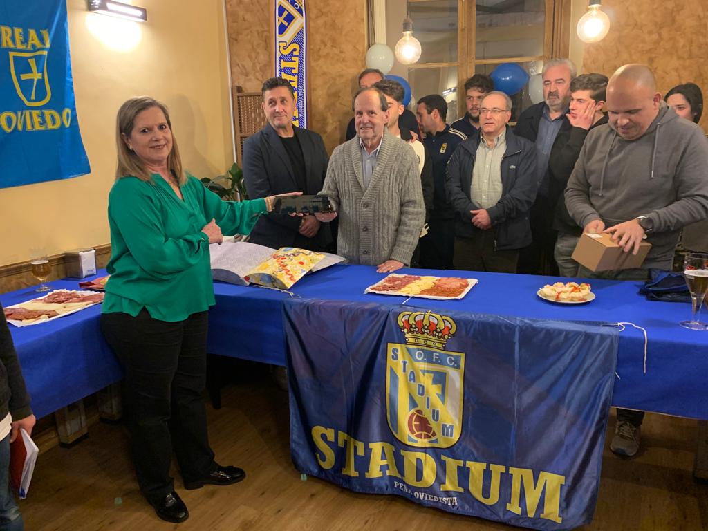 APARO_ROCF's tweet photo. Hoy celebramos el IV Aniversario de la Peña @o_stadium 
¡Enhorabuena!👏🏻💙 https://t.co/epNgartx4X