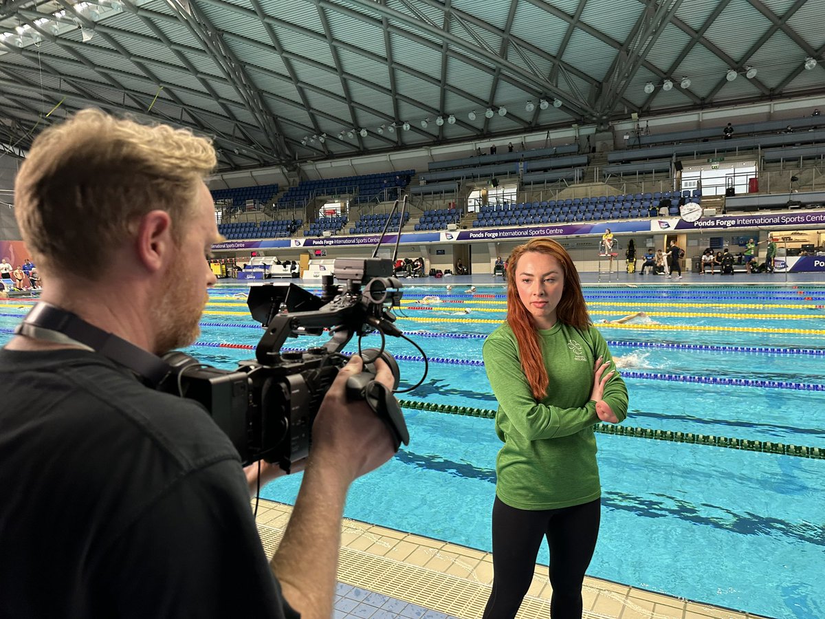 NickHopeTV's tweet photo. Guess who’s back… 👀

Great to reunite the dynamic 🏆-winning digital powerhouses of @SONICKmedia &amp; @DMcDaidMedia for shoots with para swimming ⭐️’s today!

Can’t wait to reveal the 🎥’s for the Manchester 2023 Worlds!
@keane_ellen @HusnahKukundak1 @maisiee26 @britishswimming. https://t.co/ImCTWSmH9c