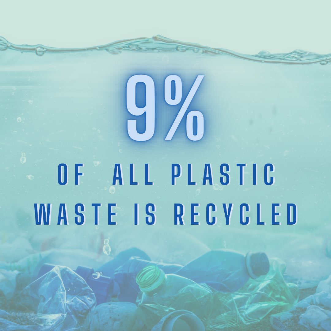 Today only 9% of all plastic is recycled. The rest is either incinerated, or (the majority) ends up in landfills. This plastic will remain here indefinitely as plastic is not biodegradable.
#sayno #saynotoplastic
#Zerowaste #plastic #plasticsucks #endplasticpollution #nopollution