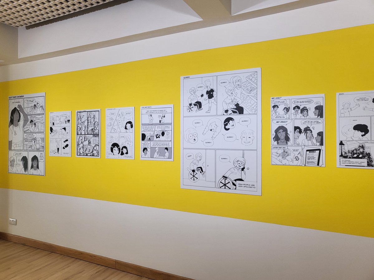 Dr Florence Le Baron-Earle (@flolbearle) on Twitter photo The illustrations are almost ready for our comic exhibition next week. Come and discover funny cross-cultural incidents shared by our diverse community. All are welcome to attend the launch of CULTURE SHOCKED! on 23 March 2023 at 1pm in the Vincent Bourn Gallery <a href="/UL/">University Of Limerick</a>. The illustrations are almost ready for our comic exhibition next week. Come and discover funny cross-cultural incidents shared by our diverse community. All are welcome to attend the launch of CULTURE SHOCKED! on 23 March 2023 at 1pm in the Vincent Bourn Gallery <a href="/UL/">University Of Limerick</a>.