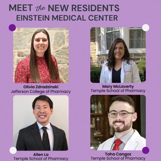 Announcing our new 2023-2024 residency class! #rxmatchday #pgy1 #TwitteRx