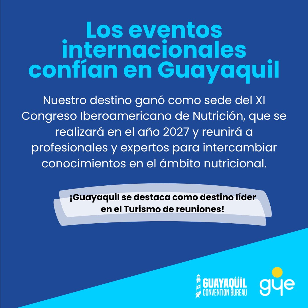 Guayaquil Convention Bureau tweet media