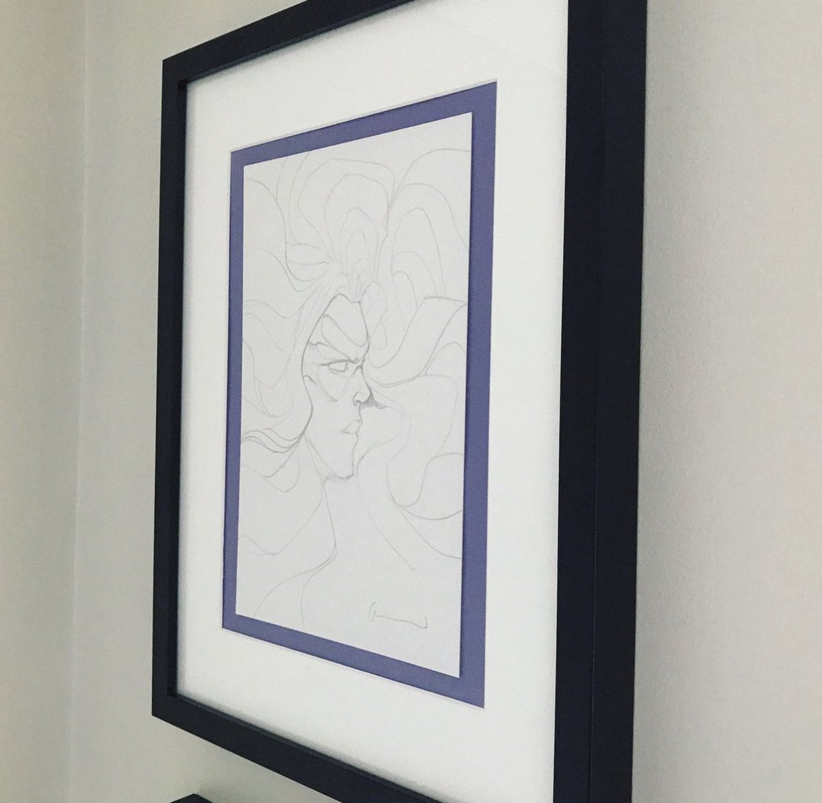 robgreen3110's tweet photo. @cjwardart Blessed to have these originals on my wall 😍 https://t.co/SNLmvjI7qZ