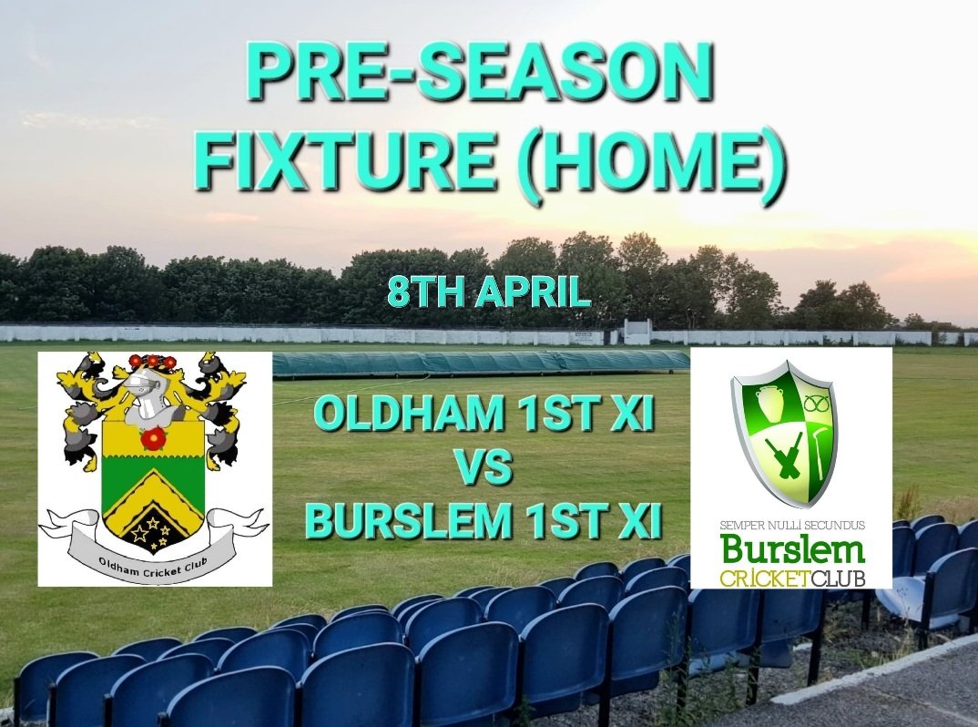 Oldham_cc's tweet photo. 🚨FRIENDLY ANNOUNCEMENT🚨 https://t.co/0cRVf0S6ab