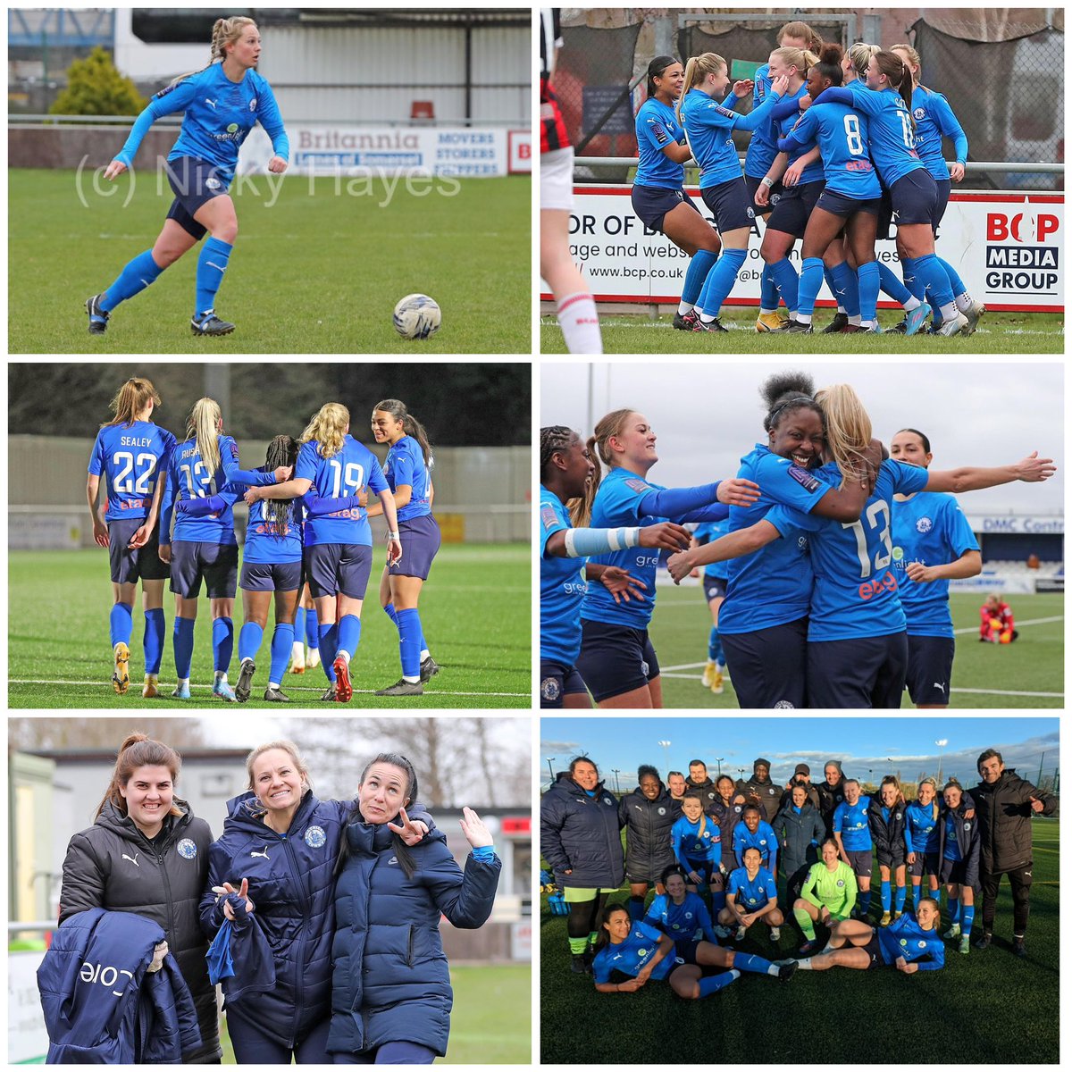 JJB1ack1e_7's tweet photo. Frustrated to be on the sidelines again this season but I’m so proud of these girls! Against all odds we stay strong together! #CHorses #OurCircle @BTFCWomen 💙💙⚽️⚽️ https://t.co/RuXhlMqGOq