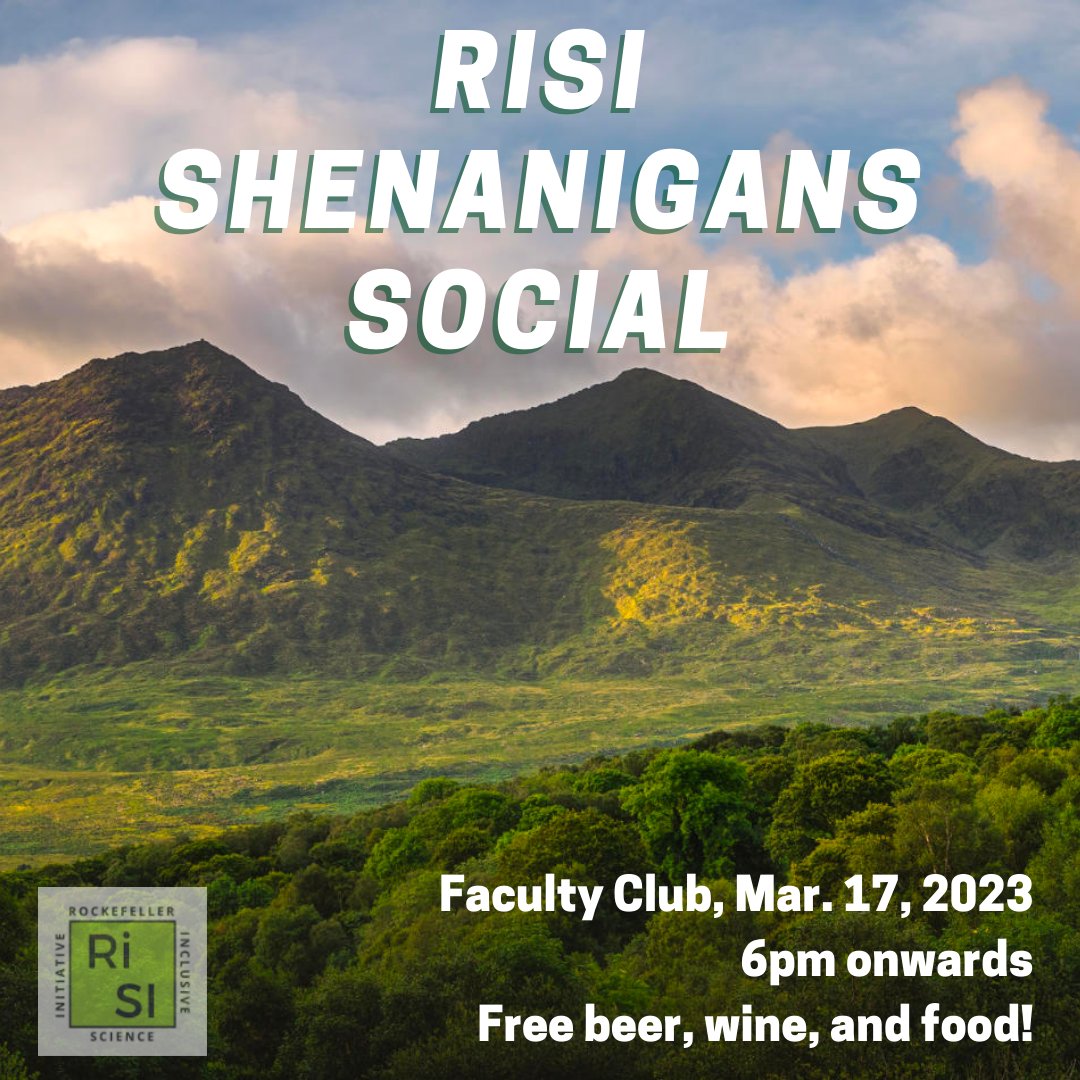 RiSI (Rockefeller Inclusive Science Initiative) tweet media