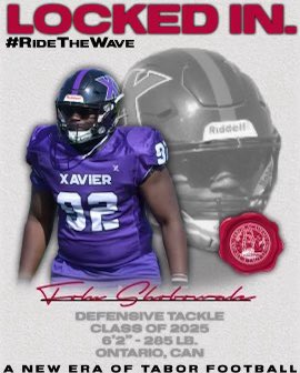 I’m excited to announce I’ll be joining Tabor Academy and reclassifying  to Class of 2025 in the fall, where I will continue my Athletic and Academic journey <a href="/CoachJeffMoore/">Coach Jeff Moore</a> <a href="/TASeawolfFB/">Tabor Academy Football</a> <a href="/730scouting/">730 Scouting</a> #letswork