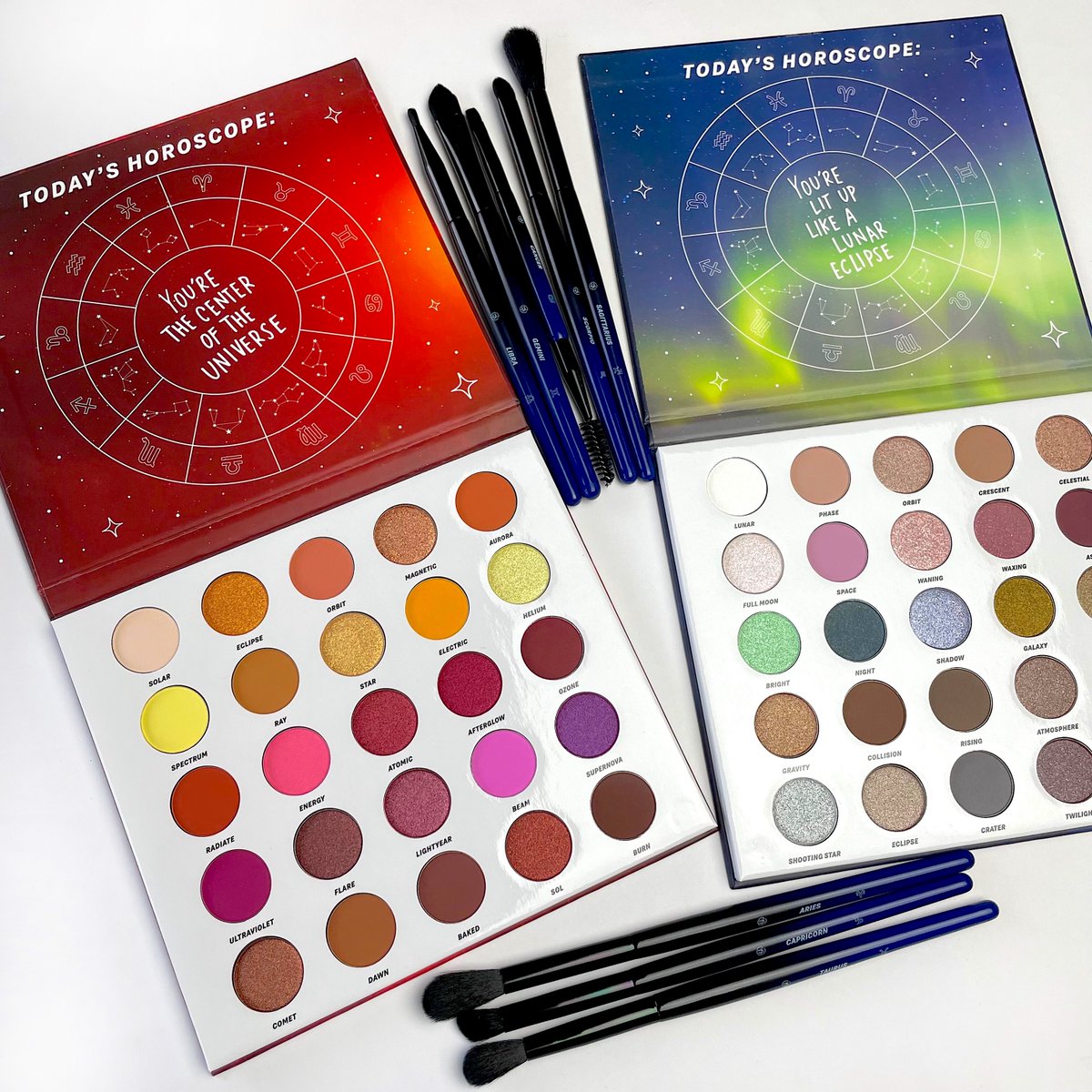 Your sign, your look, your destiny 💫 Create your own look (and fate) 🔮 ft. the Mystic Zodiac Sun ☀️ and Mystic Zodiac Moon 🌙 shadow palettes, plus Constellation Brush Set ✨🖌️ ⁣ #bhcosmetics bit.ly/3OTcEPv