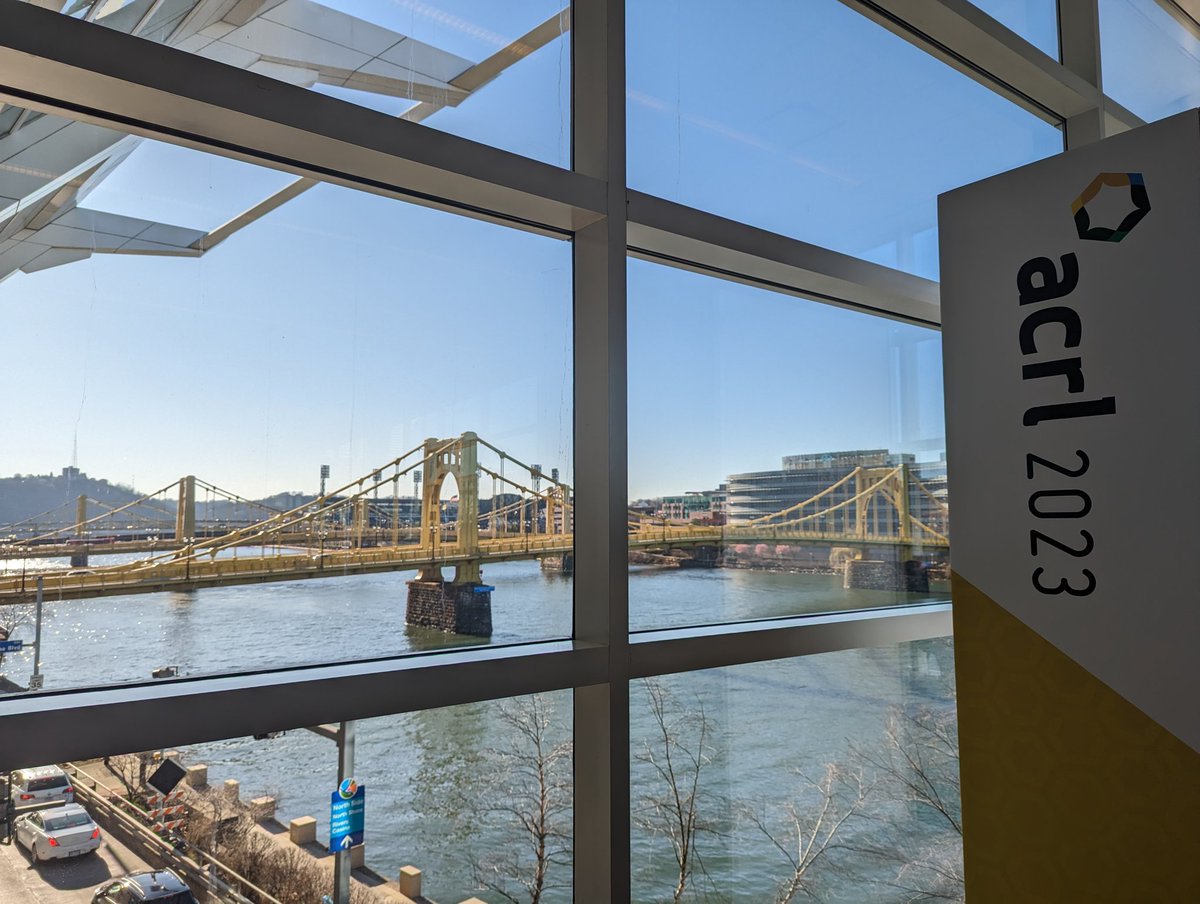 Excited to be at #ACRL2023 this week!