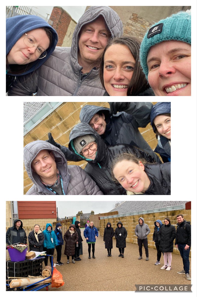 AyrGrammar's tweet photo. Our staff had a thoroughly enjoyable loose parts play session provided by @LtL_News Lots of engaging ideas and activities to support us in improving our school grounds for play and learning #dressfortheweather #outdoorlearning #fun #play #adventure #imagination #teamwork https://t.co/8ThvFsztOf