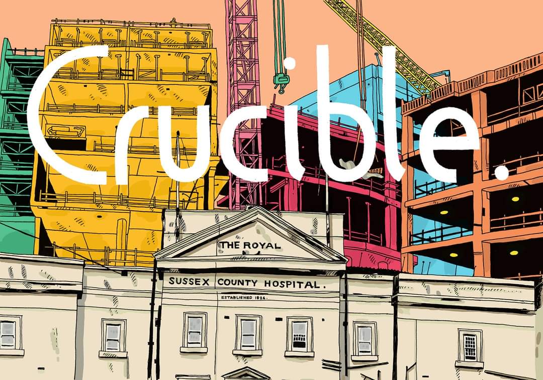 Lovely piece on #OralHistory project I was working on through @StrikeaLight & Nimbus for @NHS #Brighton The work + @DanielULocke artwork is on display at new hospital wing once open is.gd/crucible_salus #publicart #artinhospitals #Sussex #projectmanager #artsandculture