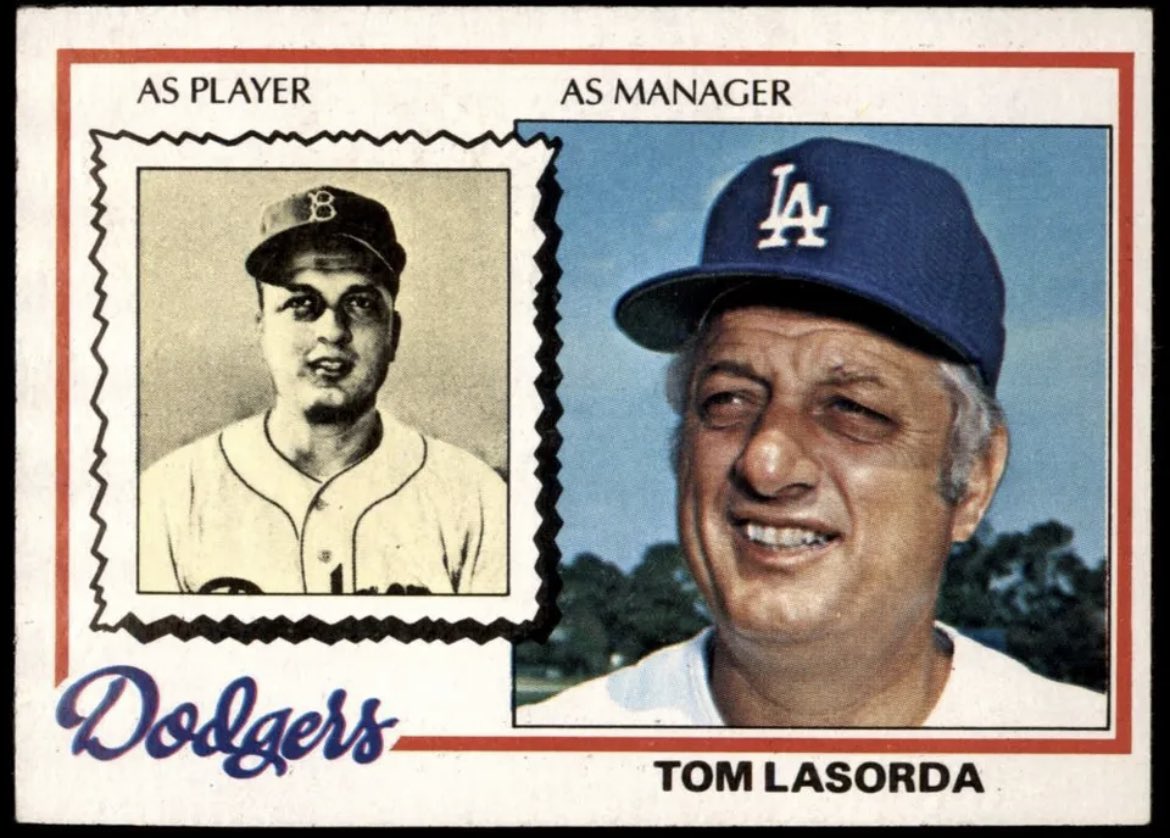 Nettles played his best defensively against Lasorda’s #Dodgers in ‘78 WS to beat them a 2nd straight yr. (If you’ve never seen a montage of his highlights, treat yourself!) His thoughts on LA: “The key to beating the Dodgers is to keep them from hugging each other too much.” 😉