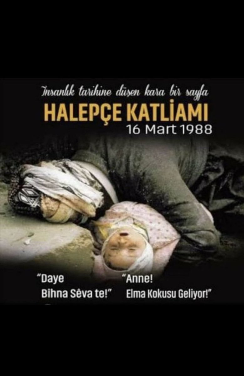 ERDLSFL's tweet photo. #HalepçeKatliamı unutulmayan bir acı. https://t.co/2qVdCXL2Bi