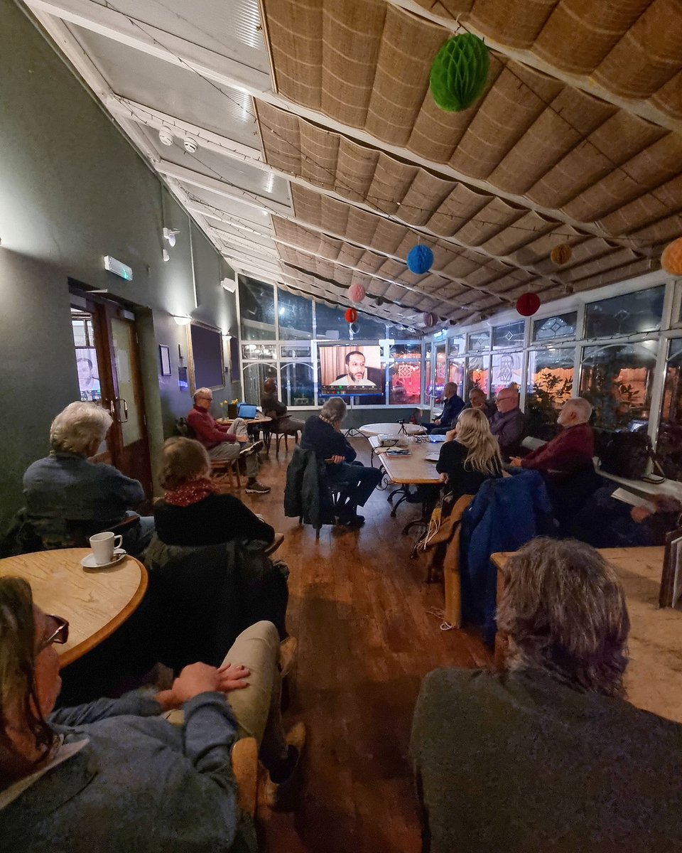 Thanks so much to Dr <a href="/Tarek_Younis_/">Tarek Younis</a> for speaking to Notts Socialist Club this evening on the politics of Islamophobia in Britain today, following the publication of the recent Shawcross Prevent review.

A deeply educational evening on Britain's insidious security industry.