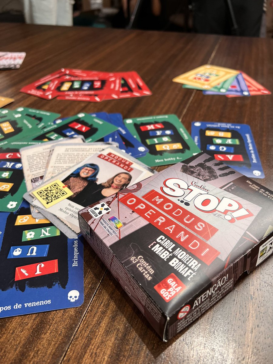 Oiii operanders, agora NÓS TEMOS UM JOGO!!!! É um stop (adedonha) mas as categorias tem investigação, mistérios, casos bizarros…

Ainda vai rolar a pré venda, mas se você quiser já se cadastrar pra ficar de olho nos descontos e novidades clica aqui: bit.ly/42ip4qv