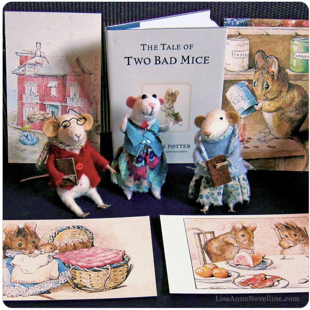 The critter bookclub held its weekly get together. Today’s topic: the motivations of Hunca Munca… might she have been misunderstood? 😊🐭✨💗 #BeatrixPotter #childrensbooks #picturebooks #kidlit #kidlitchat #bestbooks #mouse #booklovers #booksworthreading #bookclub