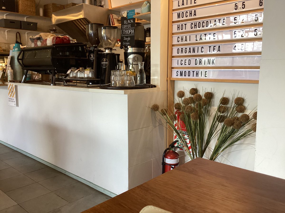 in this pretty cafe today ! #studytwt