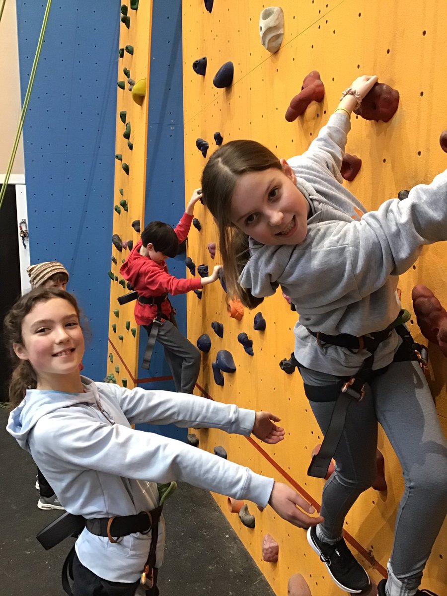 Team Forest having fun on the climbing wall and demonstrating excellent skills by supporting each other. <a href="/GaytonPrimary/">Gayton Primary</a> <a href="/RealRobinwood/">Robinwood Activity Centre</a>