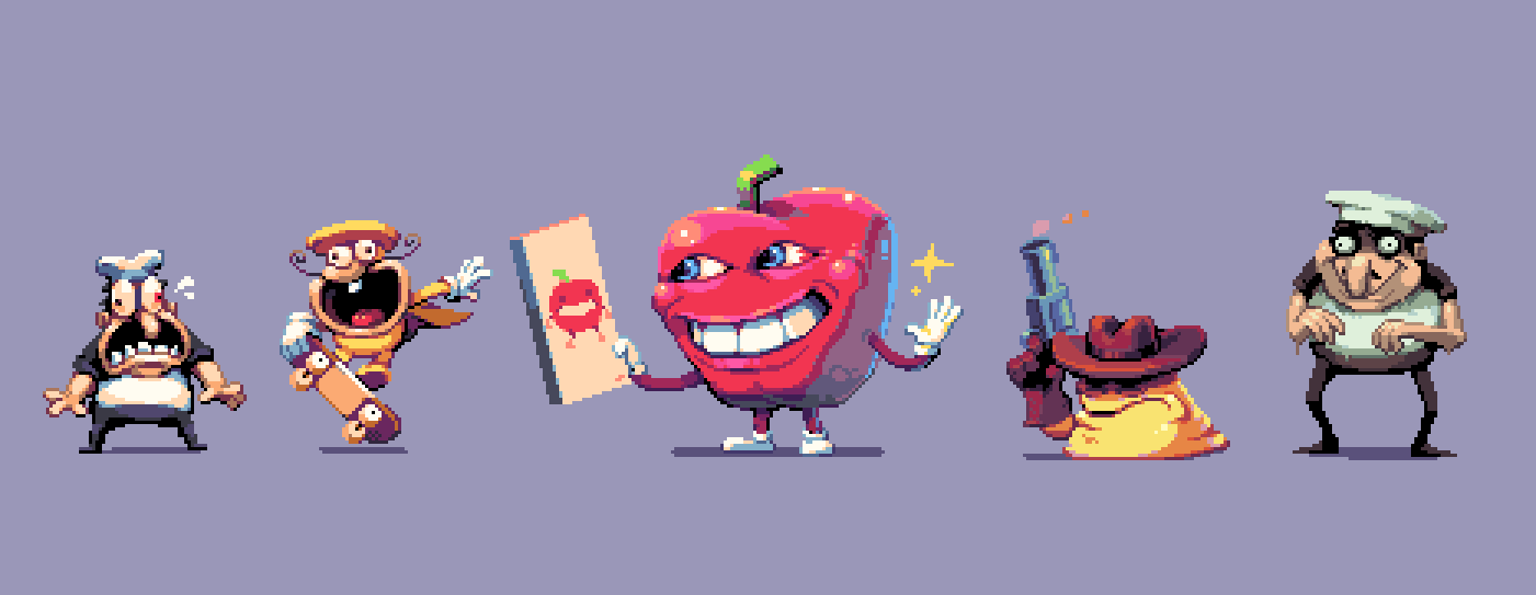 GlitchedPie 🥧 on X: pizza tower lads #pixelart #pizzatower https