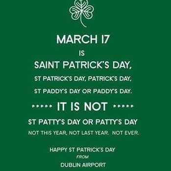 You've been warned 🤣 #StPatricksDay2023 #PaddysDay #patronsaint #ireland #eire 🇮🇪☘️