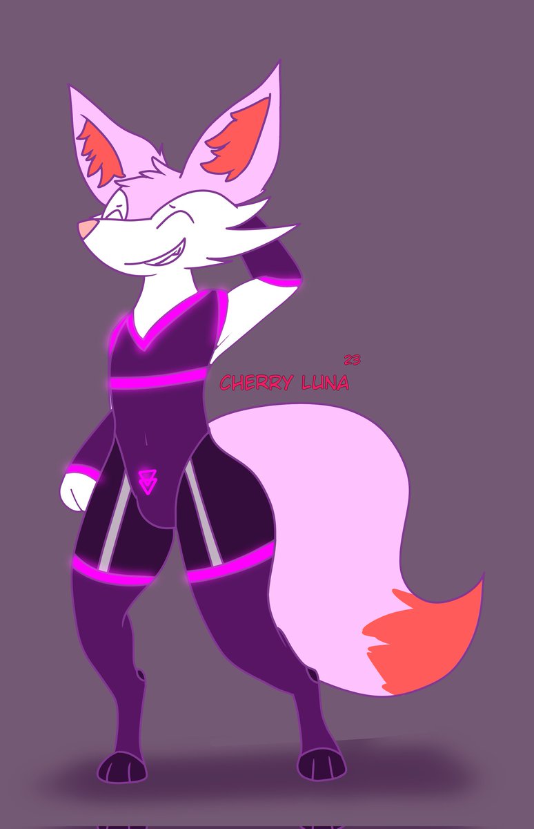 cherrybraix's tweet photo. Dibujo de mi braixen usando el traje de combate de @Luna_Muenster de nuevo. ¿Qué puedo decir? Me gusta como me queda si acaso un poco ajustado ^^; https://t.co/xnwGy2pfCq
