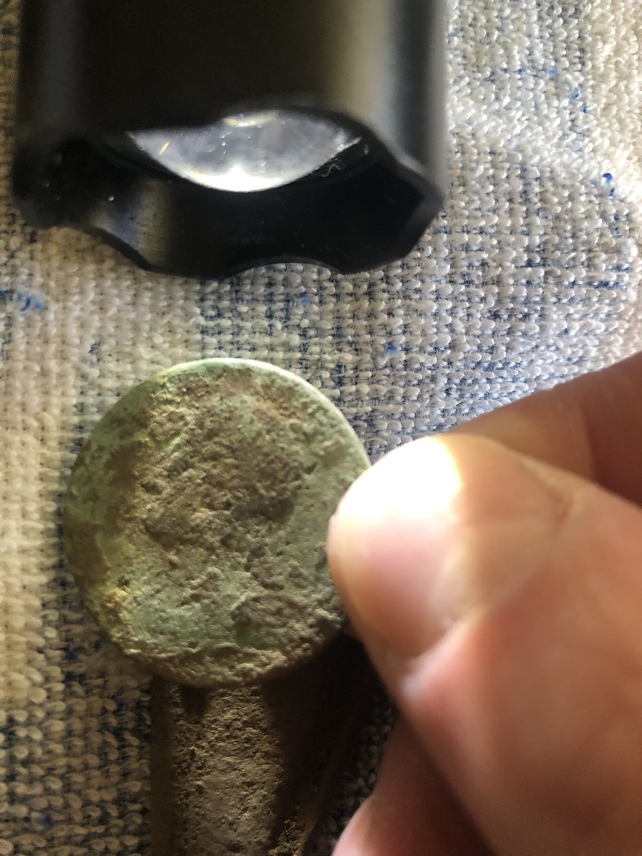 findnsave1776's tweet photo. Check out my new video! “The BRITISH Were Here! Finding My First 1700s Coin Metal Detecting the Woods!!” https://t.co/UPJLcaPRa4 #metaldetecting #savinghistory #findsfromtheground #kinggeorge #coppa #coppercoin #britishcopper #relichunting #treasurehunting https://t.co/KBTF5IByRX