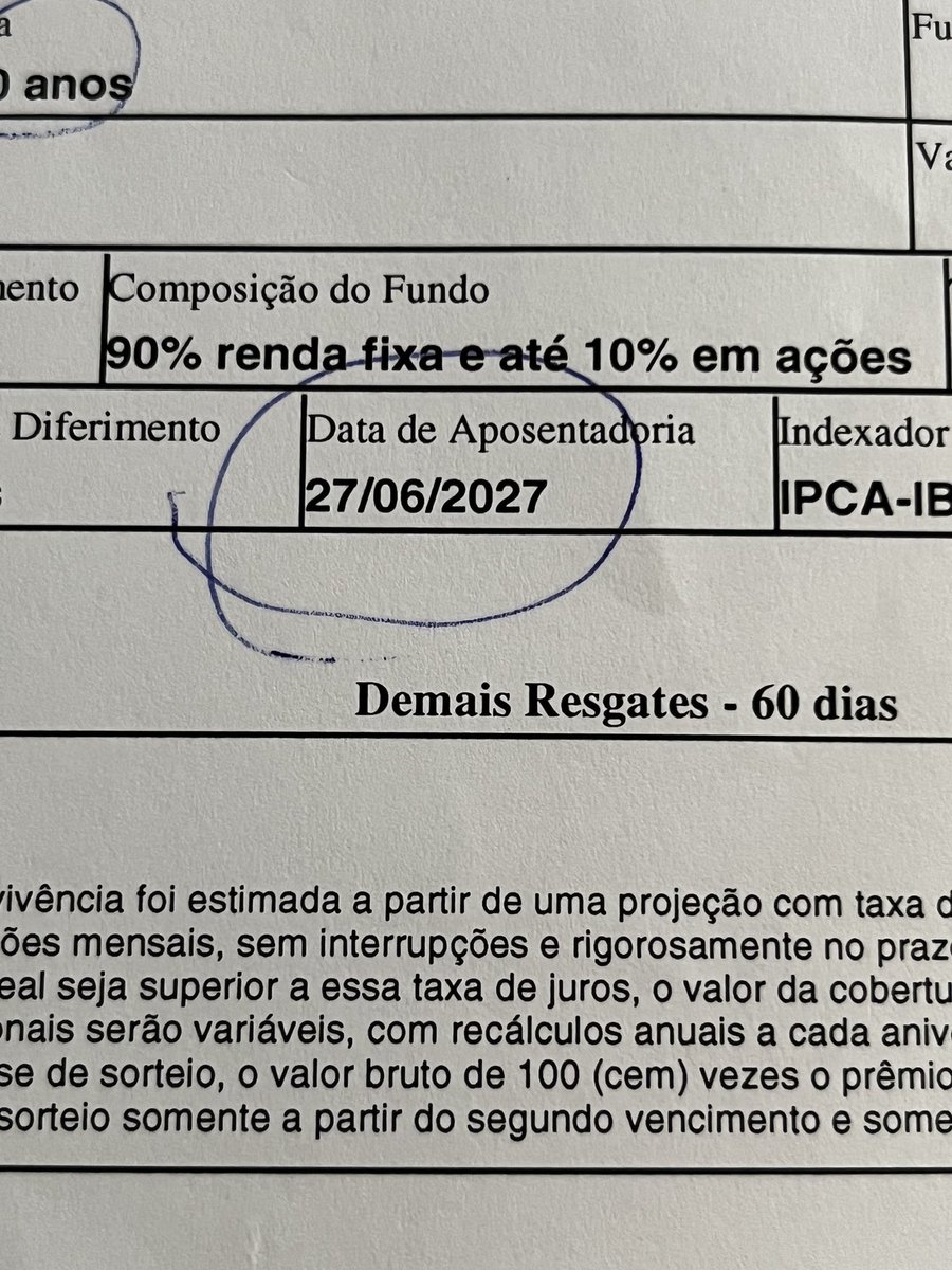 E eu que contratei um plano de previdência (do qual já me desfiz) aos 23 anos, com a seguinte expectativa 🫠🫠🫠