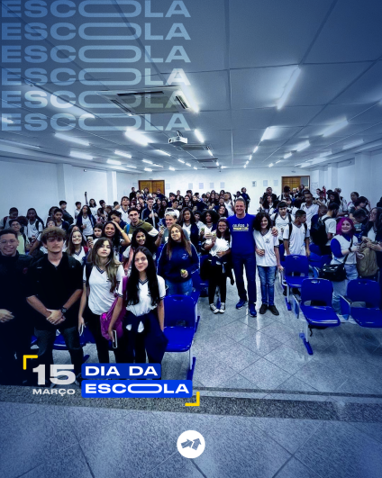 cprogressao's tweet photo. Em nossa escola formamos cidadãos preparados para os desafios do mundo, cientes do seu papel na sociedade e dispostos a mudar o futuro, para melhor. Essa é a nossa missão e também nosso motivo de orgulho💙

15 de março - Dia da Escola 📚✏
#DiaDaEscola https://t.co/ee9kz03GJt